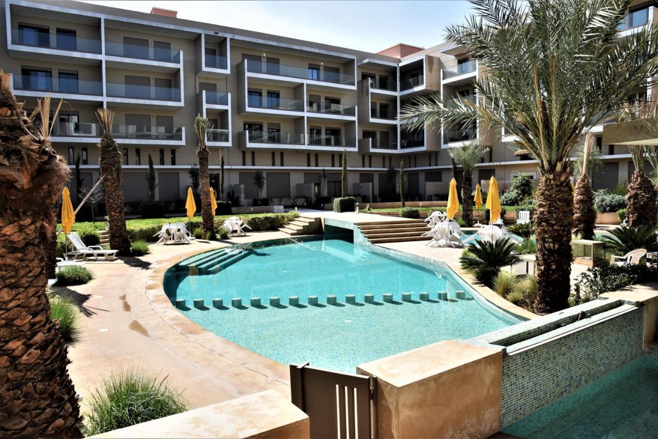 Royal Deluxe Diamond - Marrakech, Luxe Pool View Appartement Marrakesh Buitenkant foto